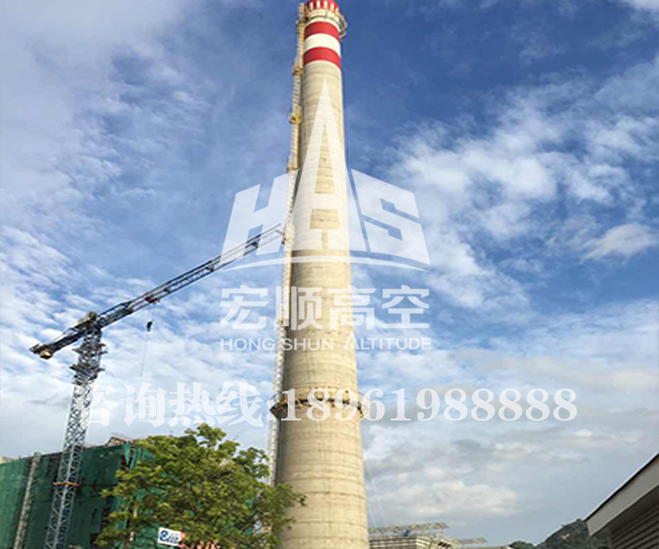 煙囪拆除在制定方案過程所采取的工序和技術(shù)